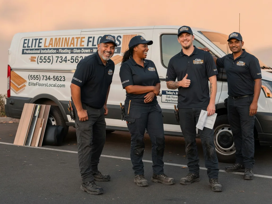 Laminate flooring installation company in Rock, MI
